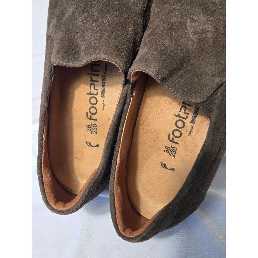Footprints by Birkenstock Pavia Suede Loafers in Brown Sz. 36 / 5-6 - Picture 5 of 6